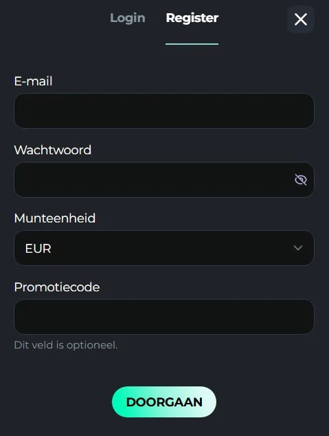 Registreren